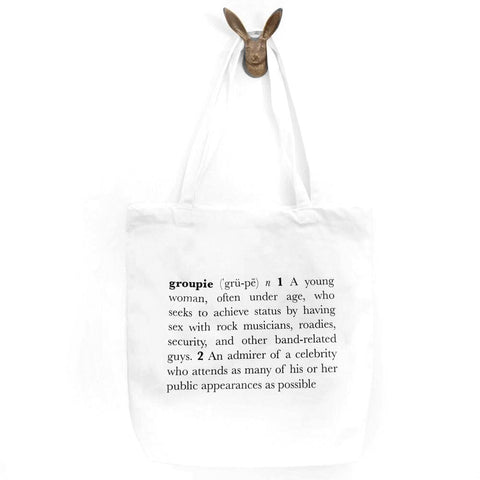 Groupie Definition Tote