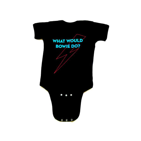 What Would Bowie Do? Baby Onesie